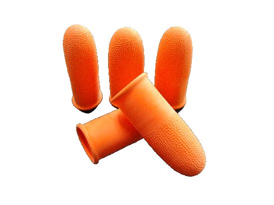 Orange Skid-proof Finger Cot